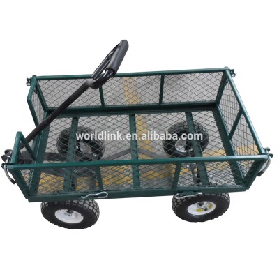 Tools Steel Garden 4 Wheels Kids Metal Wagons With Low Price