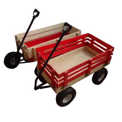 Wholesale 1832 Hot Sale Garden Wheelie Wooden Cart