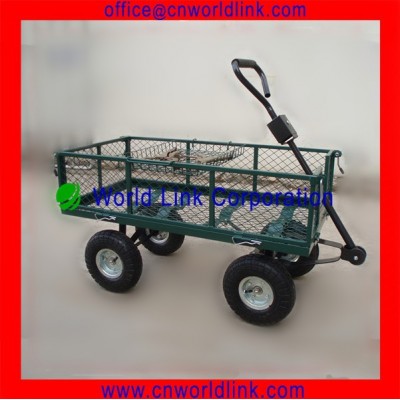 1840A 4 Wheels Hand Pull Garden Dolly